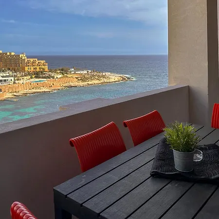 Apartment Bayview Two Bedroom St Georges Bay With Free Parking Saint Julian's