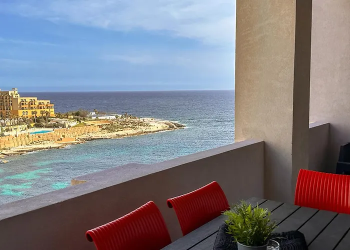 Bayview Two Bedroom St Georges Bay With Free Parking Appartement San Ġiljan